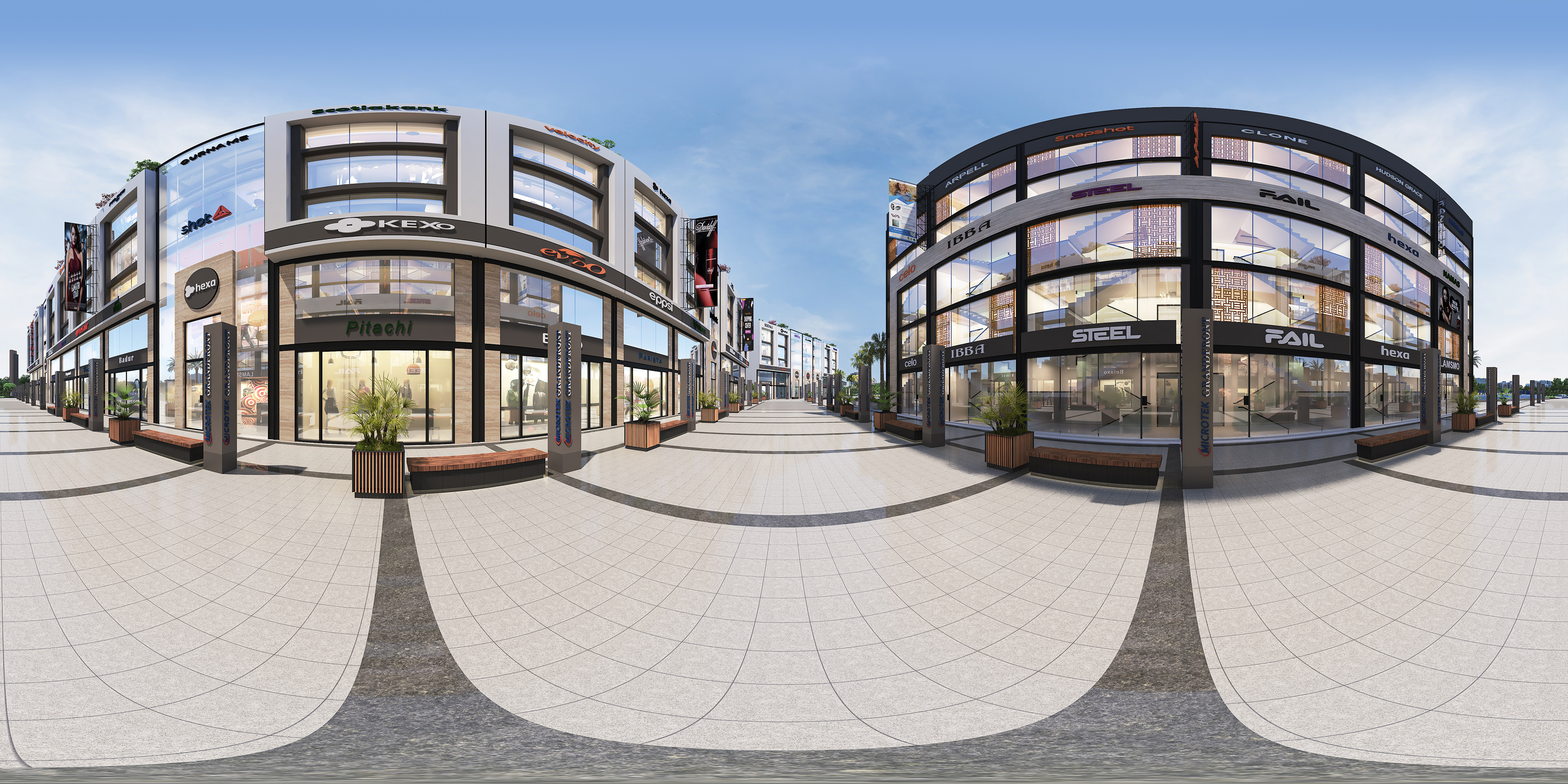 360 View - Modern Interior