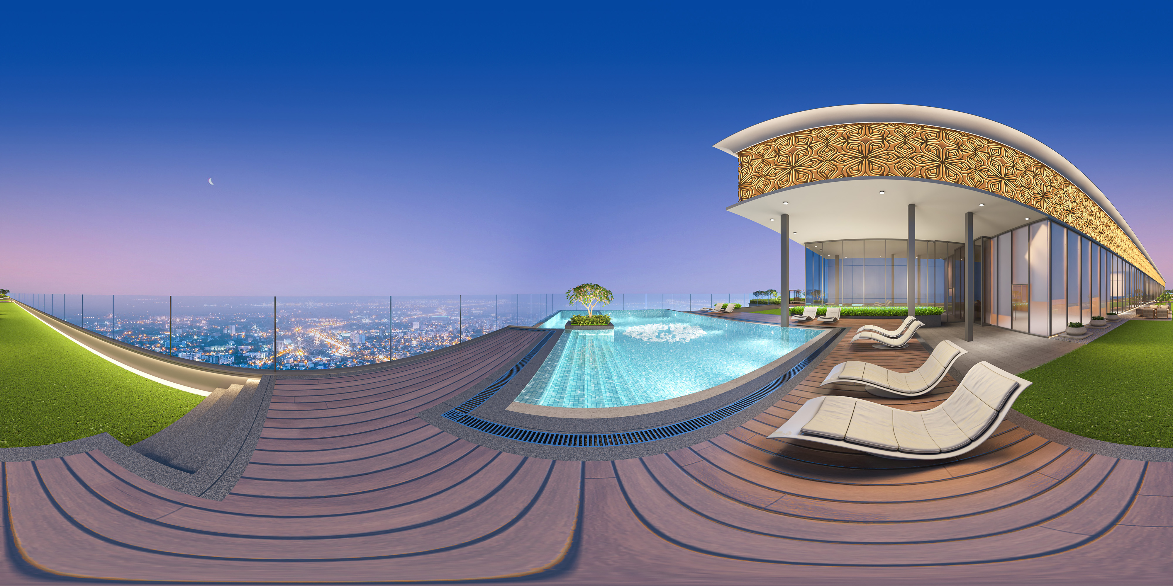 360 View - Landscape Garden
